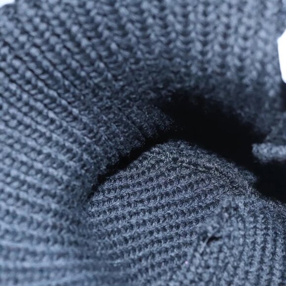 Christian Dior Cap Wool Black Auth ac3556V - Picture 4 of 13